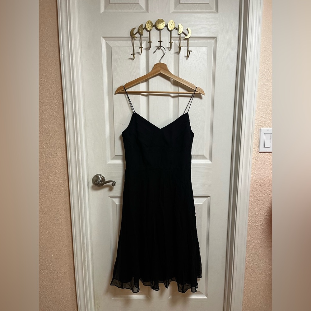 Anne Klein Black Spaghetti Strap Dress